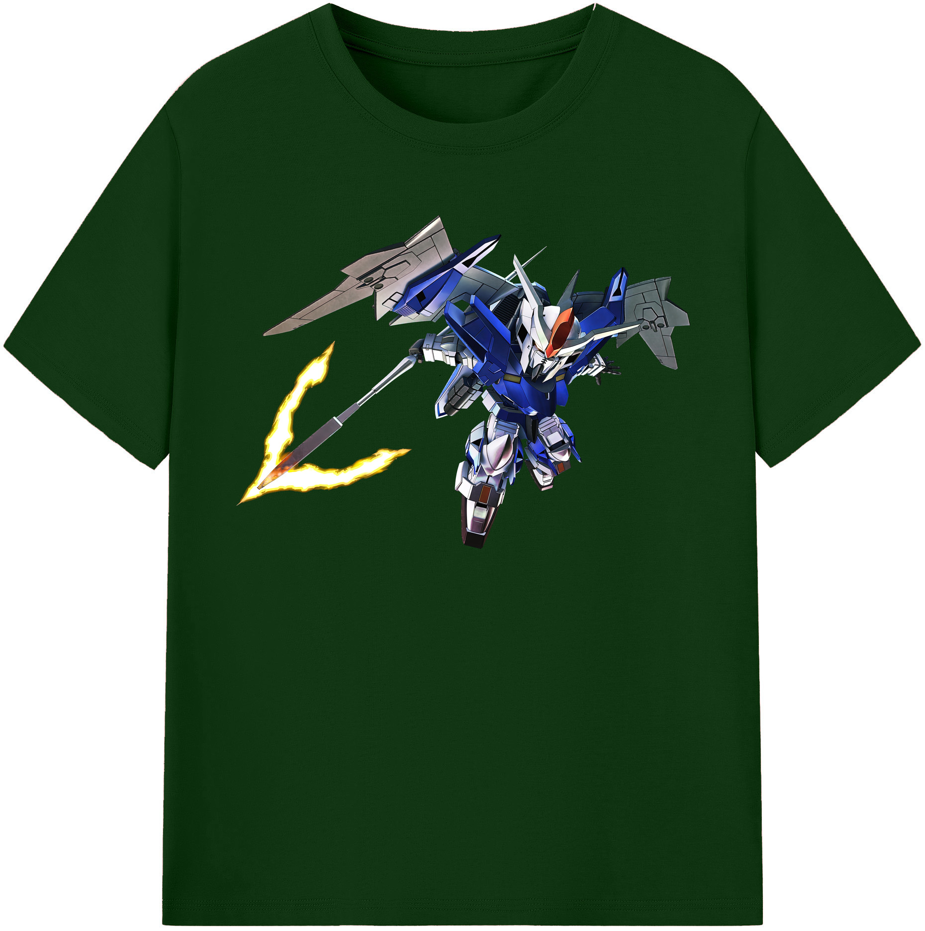 （画像用） 機動戦士ガンダム Mobile Suit Gundam 綿100％半袖Tシャツ（フロントプリント）